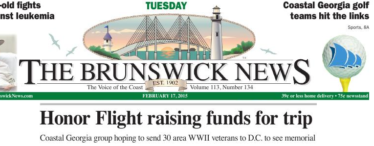 The Brunswick News Honor Flight 2.17.15